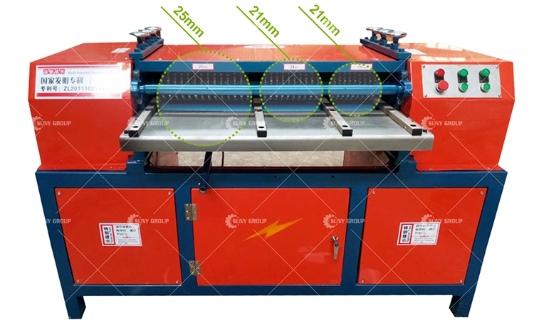 AC Radiator Stripper detail range