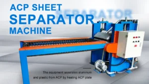 How to recycle aluminum-plastic composite panels use Aluminum Plastic ACP Sheet Stripping Recycling Machine