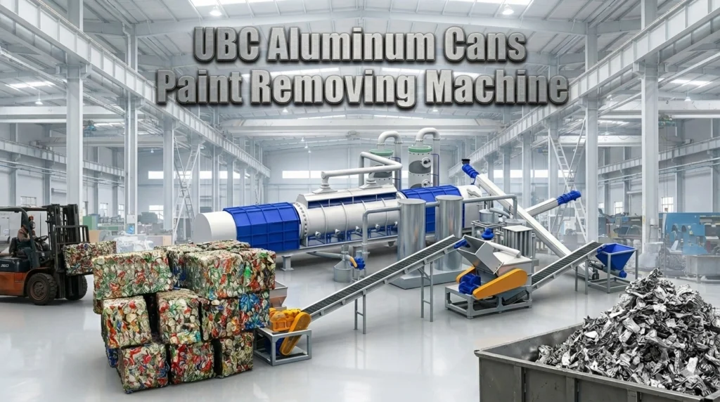Aluminum Cans Paint Removing Furnace detail