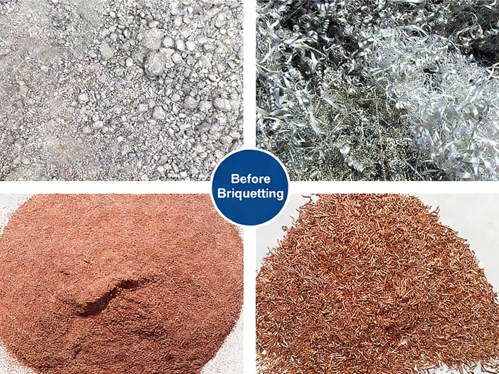 Aluminum powder compactor Raw Material