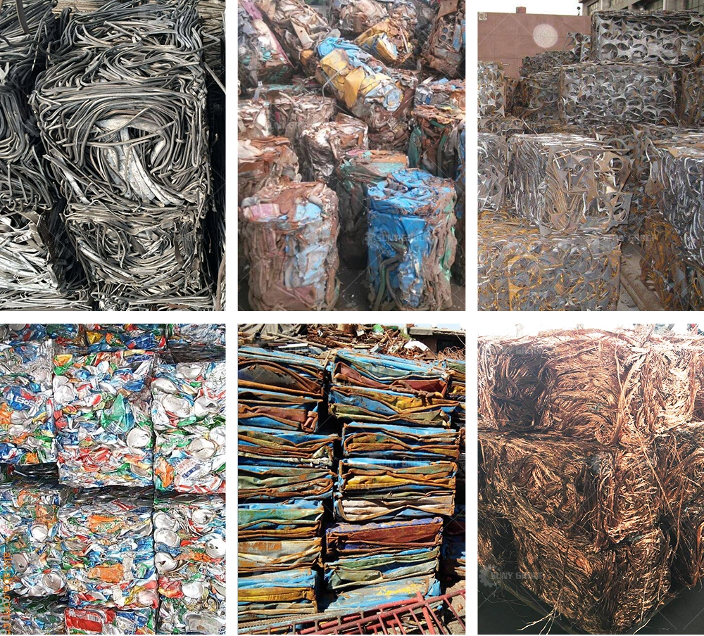 Aluminum stranded wire recycling machine process after