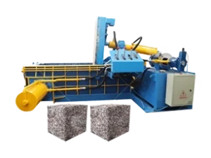 Horizontal UBC Cans and Aluminum Profile Bale Machine