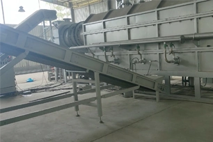 Indonesian Aluminum Cans Paint Removing Furnace site