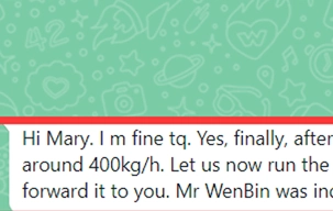 Malaysia customers Feedback