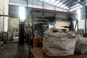 Malaysian Aluminum Composite Panel Recycling Line Customer Site