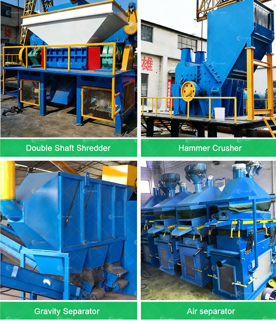 Scrap Radiator Recycling Plant core machine