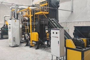 Turkish aluminum-plastic separation and recycling line site