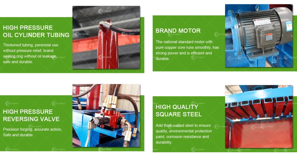 Vertical UBC Cans Baler feature