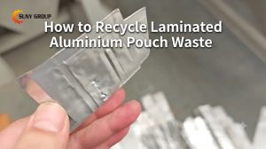 Laminated Aluminium Pouch Recycling Machine for Aluminum Plastic Separation and Material Recovery